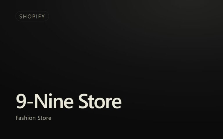 9-Nine Store