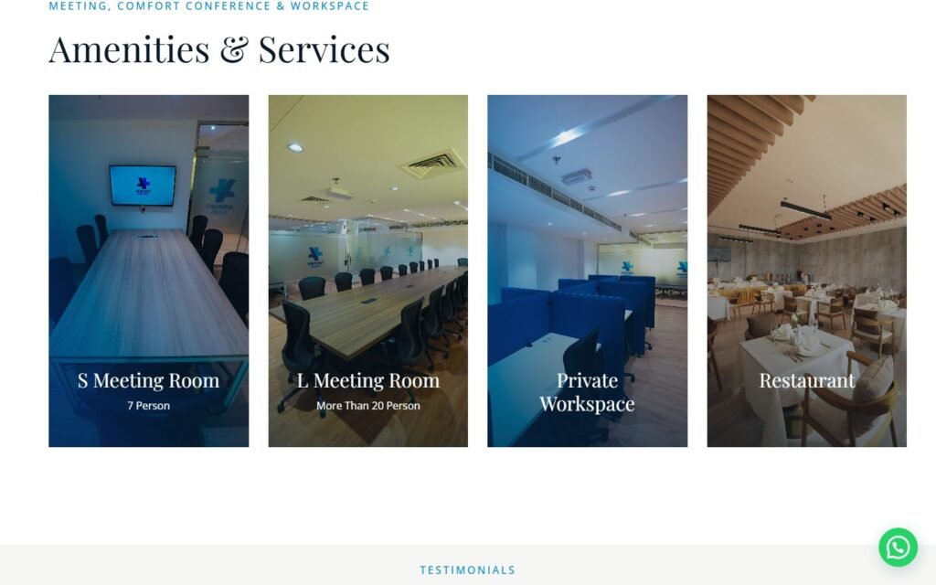 Airport Hotel, Home page, part 5 of 7