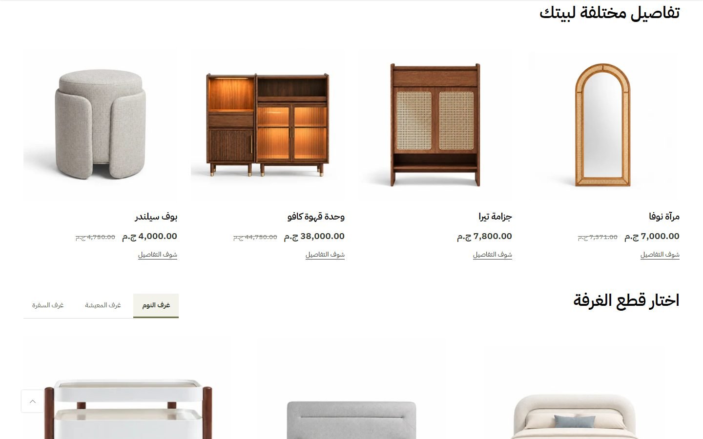 Hayz Furniture website screenshot