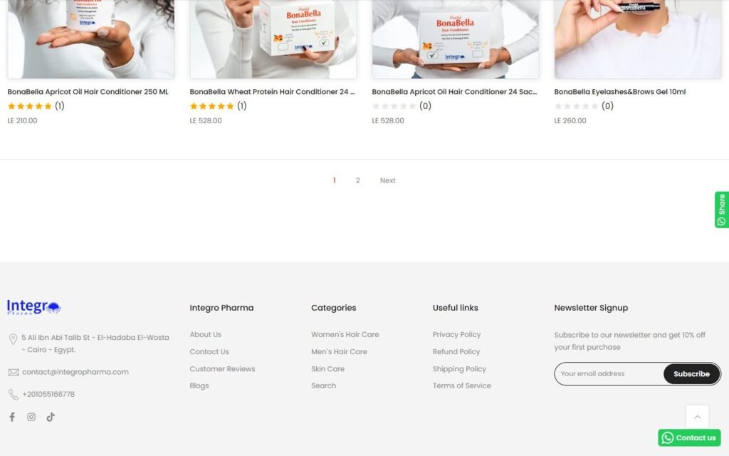 Integro Pharma, Collection page, part 3 of 4