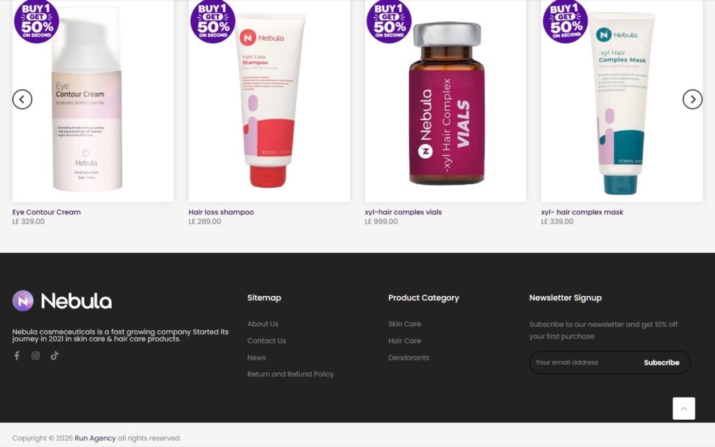 NEBULA, Product page, part 5 of 5