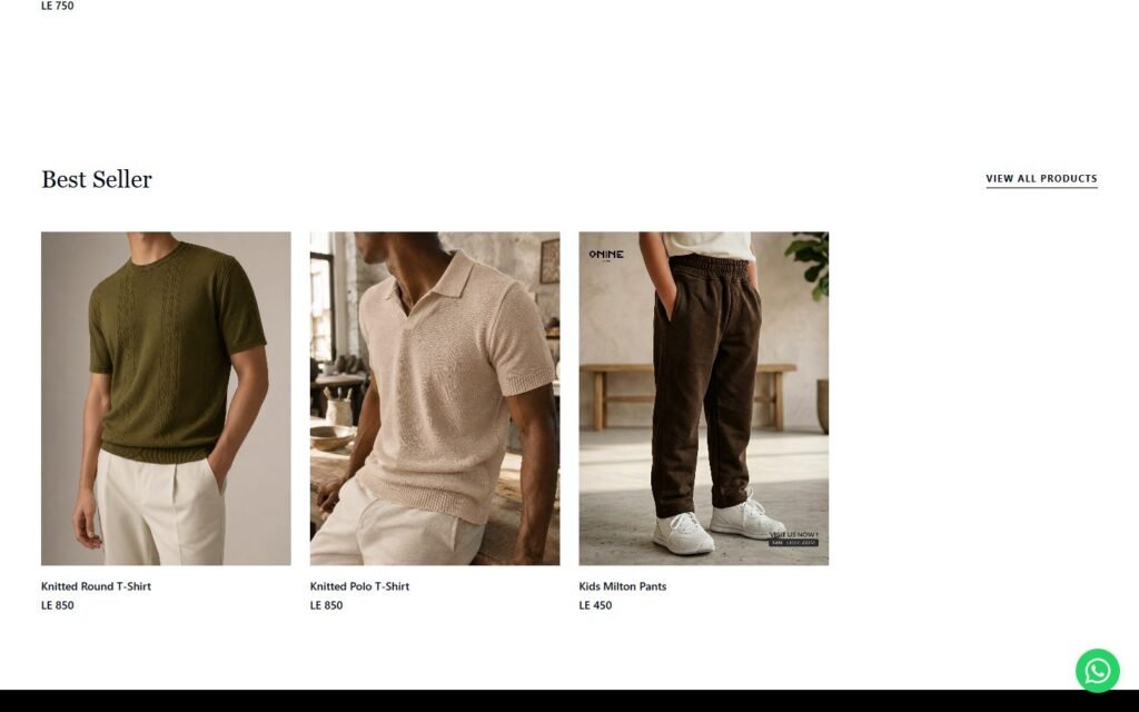 9-Nine Store, Home page, part 3 of 4