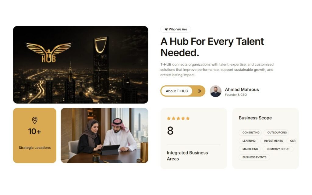 T-HUB, Home page, part 3 of 10