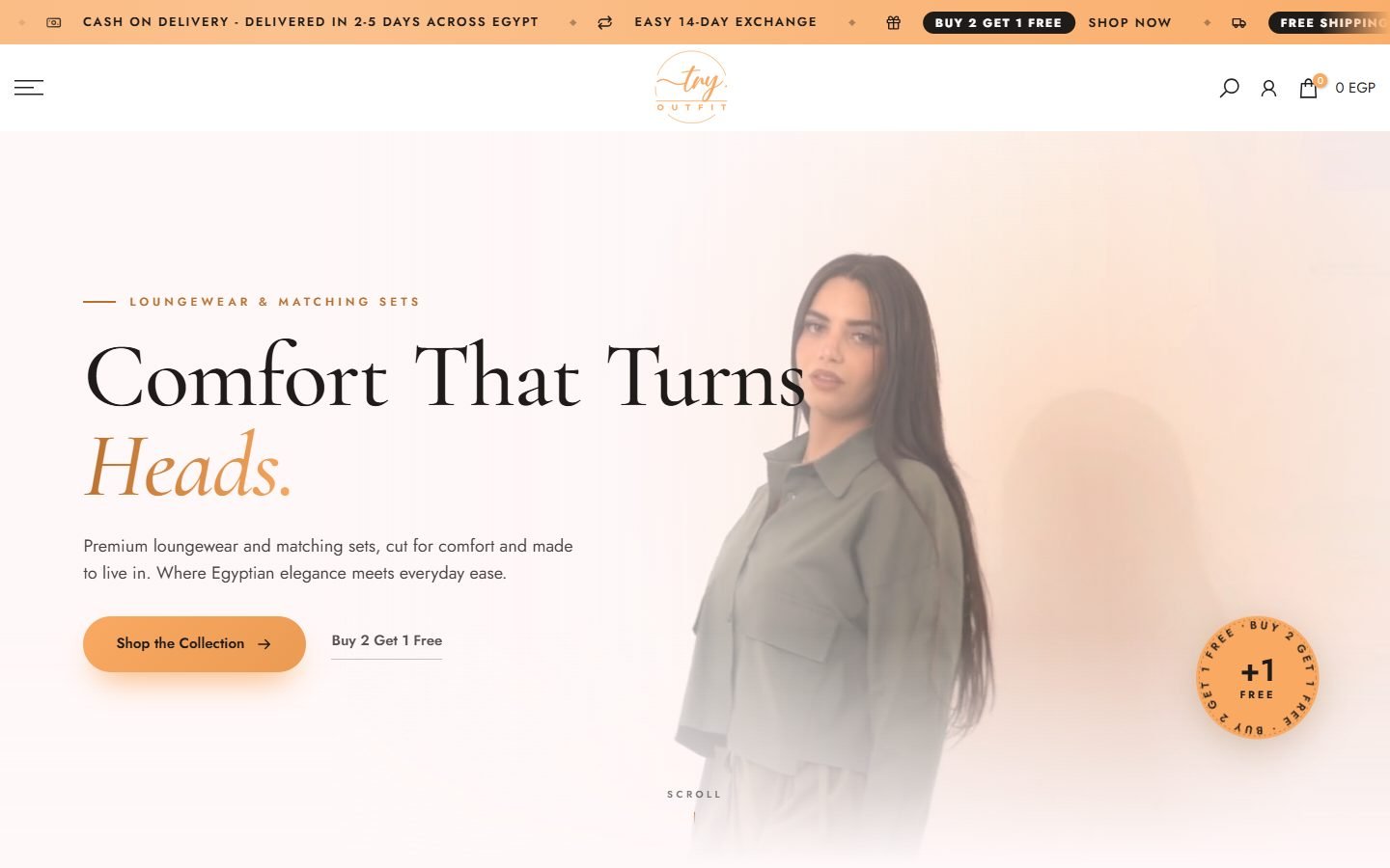 Tryout Fit website screenshot